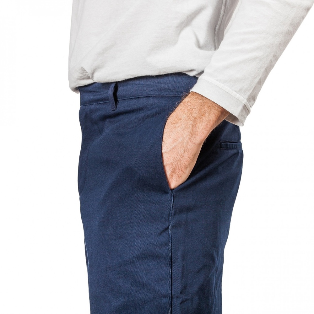 adidas x AllTimers Chino Loose-Fit Skate Pant Blue - Picture 7 of 7